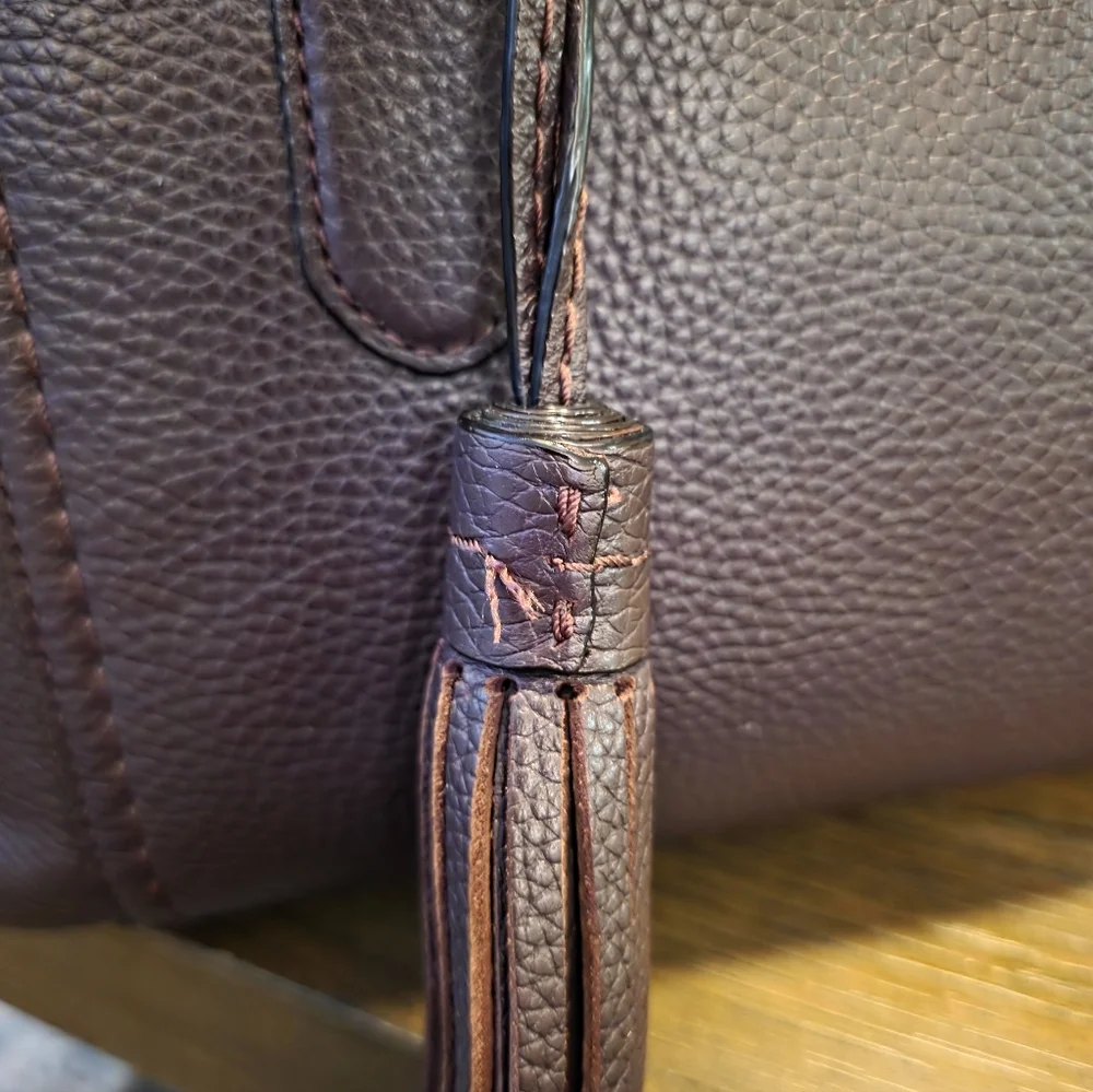 Kate Spade Satchel/Wallet (Deep Plum/Burgundy) - Picture 5 of 12